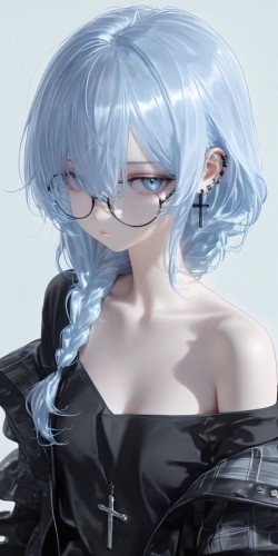 露肩 <strong>二次元</strong>女孩壁纸 唯美图片收藏分享
