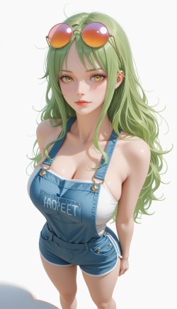 海贼王 女妖莫奈 二次元少女 漫画身材