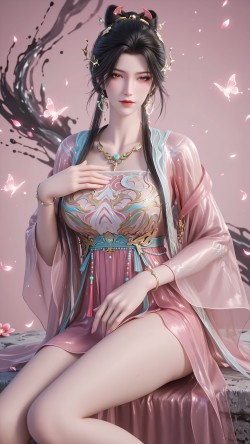 最后一条真龙稚圭《剑来》动漫人物角色 国漫大长腿美女壁纸