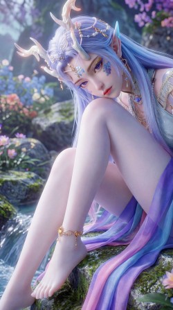 这角色是真好看又精致 封念云 国漫女神 百炼成神动画 壁纸分享 神仙颜值