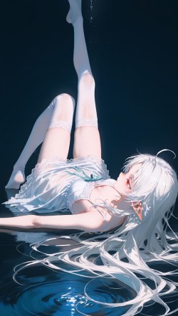 二次元动漫 无职转生 艾莉丝 洛琪希 希露菲 白丝大长腿