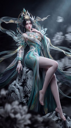 完美世界九劫焚天柳神 AI图片壁纸 高清壁纸推荐