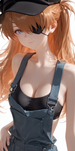 明日香 新世纪福音战士 二次元 <strong>ai绘画</strong> 动漫壁纸图片