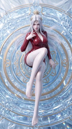 大主宰洛璃国漫女主AI图片 高级感动漫壁纸