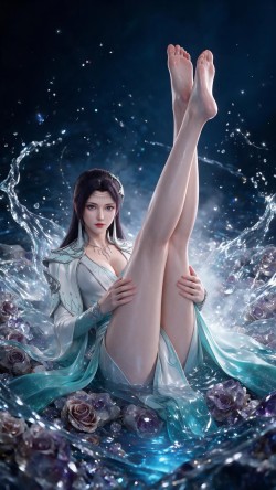 斗破苍穹云韵性感图片大全，动漫国漫大长腿御姐美女