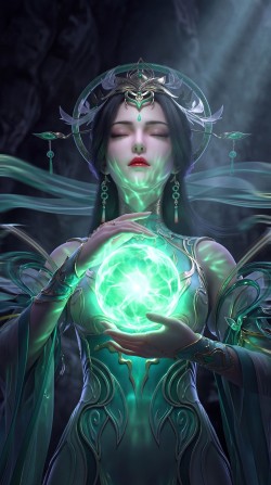 完美世界九劫焚天柳神手机壁纸，动漫国漫人物美图大全