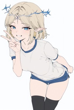 鸣潮 ai绘画 卡提希娅 二次元ai