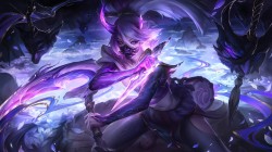 英雄联盟lol 灵魂莲华阿卡丽高清壁纸
