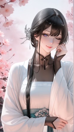 古风 表情管理 二次元 美女 ai绘画生成