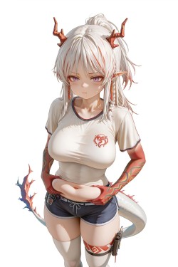 <strong>明日方舟</strong>年 可爱微胖 调皮二次元游戏角色少女