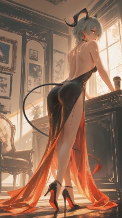 赞妮 <strong>鸣潮</strong>壁纸 游戏美女角色AI绘画 冷库眼神