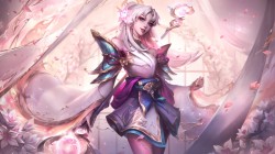 臻 灵魂莲华 拉克丝 lol英雄联盟 电脑壁纸
