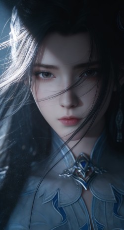 动画诛仙陆雪琪 光影拍摄技巧 特写质感图片 国漫壁纸