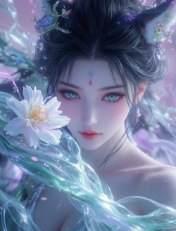 东方美学 视觉盛宴 Ai绘画 古风美女
