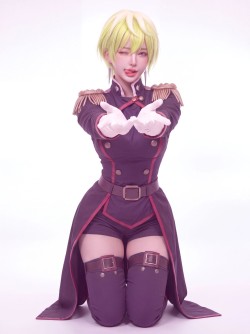 魔都精兵 棕色尘埃2 出云天花 cosplay AI图片