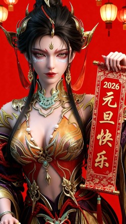 2026新年喜庆版 南宫锦 玉玲珑 永劫无间壁纸图片福利