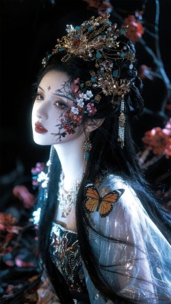 古装美女 高颜值 发簪 超高清手机壁纸图片