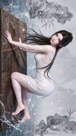 诛仙动画 陆雪琪 古风插画 国漫美学 国漫女角色 东方美学