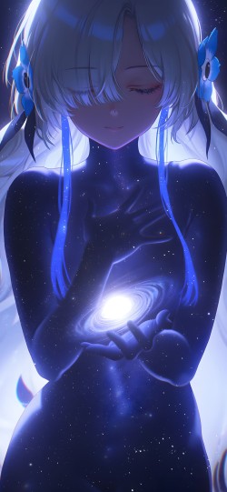 值得收藏梦幻壁纸 二次元图片 星空