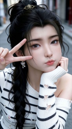 燕如嫣街拍自拍 国漫美女颜值身材 动漫凡人修仙传