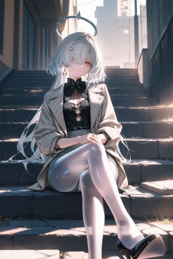 鸣潮拉海洛莫宁 ai绘画AI创作 精美手机壁纸 锁屏图片