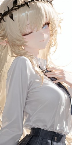 鸣潮 卡提希娅 二次元游戏角色壁纸 <strong>可爱</strong>调皮女孩