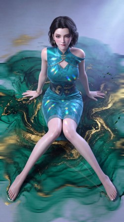 灵境行者动漫少妇青藤队长也是风韵犹存的人物啊，国漫女神图片壁纸大全
