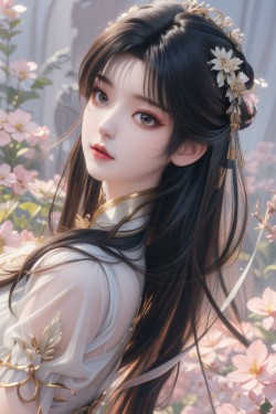 诛仙碧瑶动漫壁纸清纯女神少女写真 美女日常穿搭、美女化妆教程、美女发型教程