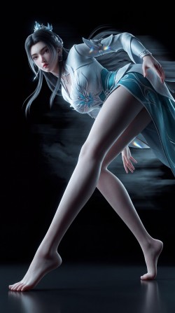 陆雪琪御姐的大长腿 忧郁女神 国漫女主 陆雪琪高清壁纸