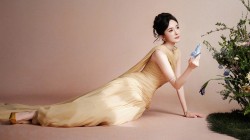 杨幂 长裙子 蝴蝶 美女高清壁纸 酷飒温柔冷艳美女