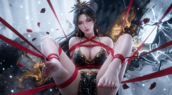 一斩苍穹寒鸦超高清电脑桌面壁纸，动漫性感美女