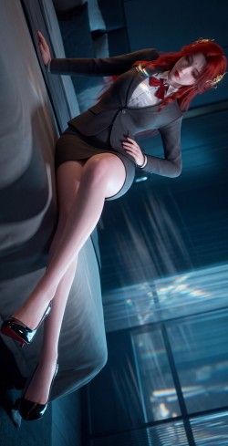 完美世界动画神冥 御姐系角色 性感穿搭美女
