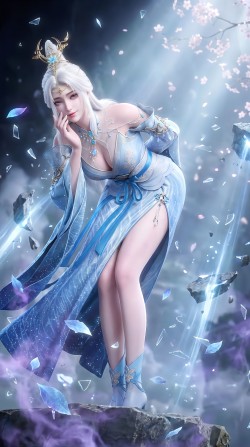 一斩苍穹凌清寒 国漫女神壁纸 国漫美女 玄幻修仙