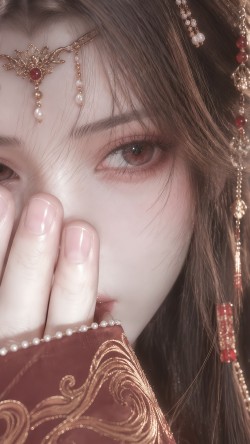 牧神记俏皮可爱灵毓秀唯美壁纸 国漫女神手机锁屏背景