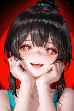 二次元女孩 近脸病娇<strong>可爱</strong> 手机壁纸大全