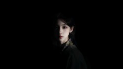 光影 暗黑色系美女电脑桌面壁纸