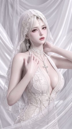 AI作图性感美女写真图片，手机超高清壁纸福利资源