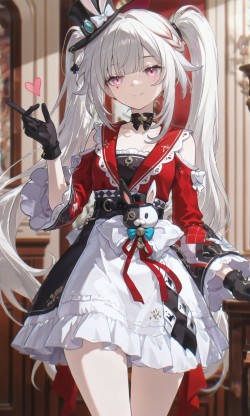 火花 崩坏星穹铁道二创 AIGC二次元游戏人物 高清图片