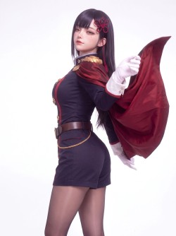 山城恋u。•ェ•。u.魔都精兵 棕色尘埃2 AI美女cos图片