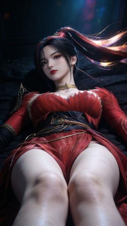 赵襄儿动漫人物壁纸分享 国漫女神 神国之上