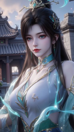 斗破苍穹 特写镜头。#动漫 #国漫女神 #壁纸 #青鳞