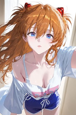 你最喜欢的动漫角色？明日香 绫波丽 动漫壁纸 日漫 二次元美图