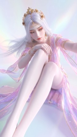斗破苍穹九品玄丹，动漫国漫御姐高清美图套图