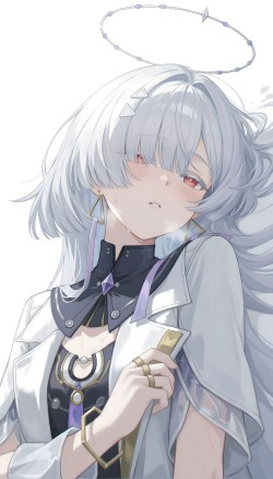 莫宁也太好看了吧，鸣潮二次元女孩手机壁纸锁屏