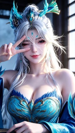 《择天记》南客的颜值与可爱双双超标 孔雀神女 反差感颜值 动漫壁纸 仙气御姐