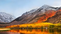 苹果imac pro 高山脉风景桌面壁纸