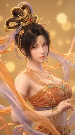 《万妖图录传》姜月初 古风古装 眉眼好看的动漫动画美女