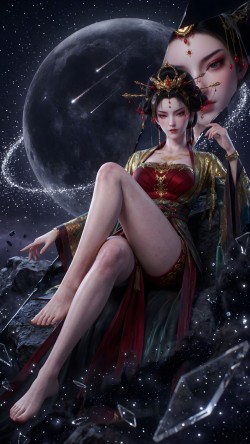 沧元图动画里的“大越皇后” 国漫美女 国产动漫壁纸