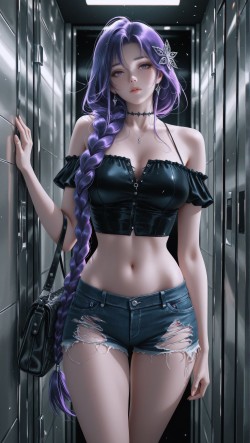<strong>原神</strong>赛璐璐厚涂风格 雷电将军 好看美图美女图片
