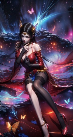 国漫女神 美杜莎女王 极品身材 性感女神 斗破苍穹